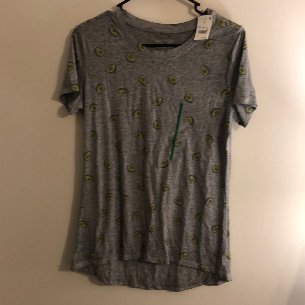 Zoe + Liv Avocado Tee Shirt